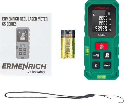 Лазерный дальномер Ermenrich Reel GS80 83085