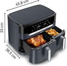 Аэрогриль (аэрофритюрница) Tefal Dual Easy Fry EY942BE0