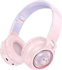 Наушники Hoco W50 (розовый)