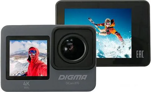 Экшен-камера Digma DiCam 870