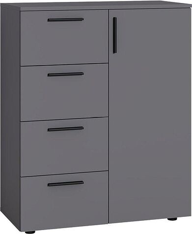 Комод Mobi Эйр 16.241 (серый графит 0162 РЕ) Комод Mobi Эйр 16.241 (серый графит 0162 РЕ)