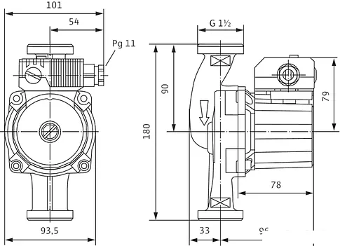 Насос Wilo Star-Z 25/6-3