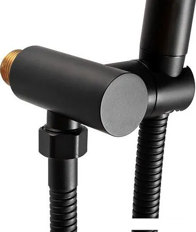 Душевая система  Rea Lungo Miler Black REA-P6713