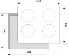 Варочная панель Akpo PIA 60 930 18DH BL