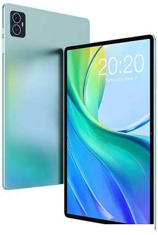 Планшет Teclast M50 6GB/128GB LTE (бирюзовый, с чехлом)