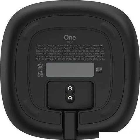 Умная колонка Sonos One Gen 2 (черный)