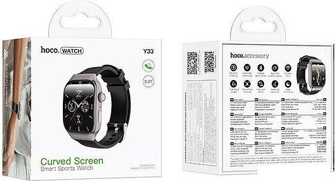 Умные часы Hoco Y33 (черный)