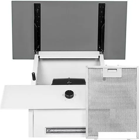 Кухонная вытяжка Germes Sarnia Rotary 60 (белый)