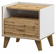 Тумба Неман мебель Сканди МН-036-28 (дуб вотан-белый)