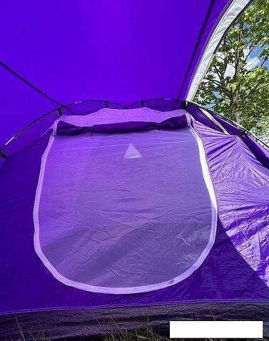 Треккинговая палатка Calviano Acamper Monsun 3 (фиолетовый)