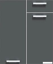 Готовая кухня Интерлиния Мила Лайт 2.45-ПМ3 (белый платинум/белый платинум/травертин серый)