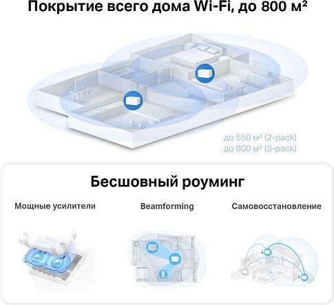 Wi-Fi система Mercusys Halo H90X (3-pack)