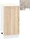 Шкаф напольный Кортекс-мебель Корнелия Лира НШ40р (дуб сонома/марсель)