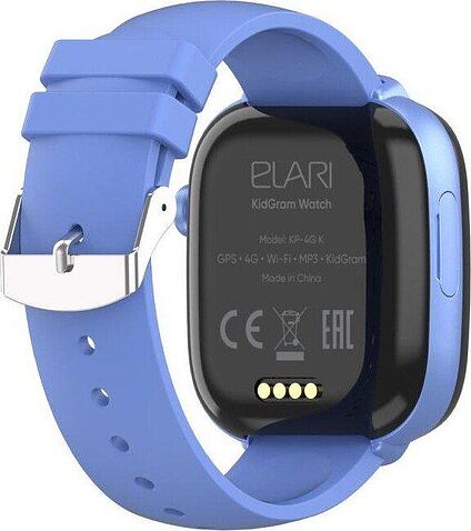 Детские умные часы Elari KidGram 4G (синий)