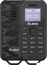Кнопочный телефон Olmio A04 (черный)