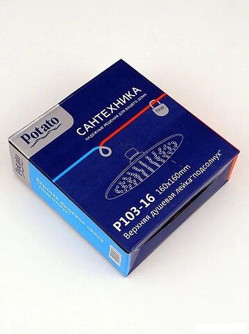 Верхний душ Potato P103-16
