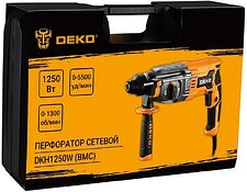 Перфоратор Deko DKH1250W (кейс)