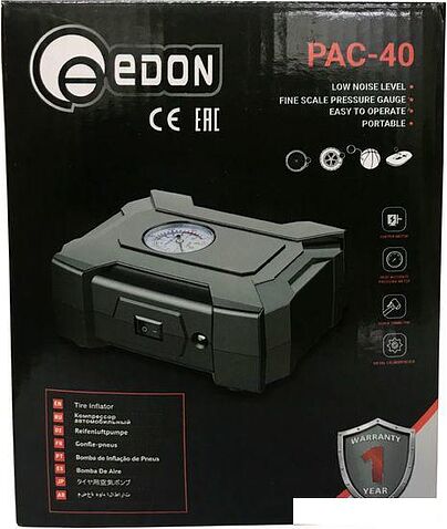 Автомобильный компрессор Edon PAC-40