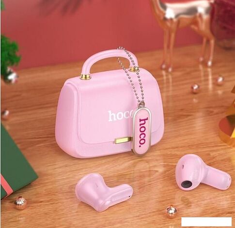 Наушники Hoco DES35 (светло-розовый)
