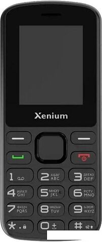 Кнопочный телефон Philips Xenium X170 (черный)
