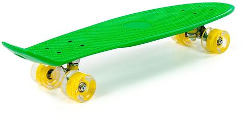 Пенниборд Полесье 89489 66 см (зеленый/желтый)