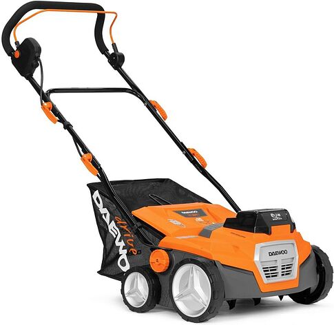 Скарификатор-аэратор Daewoo Power DSC 3842Li Set (с 2-мя АКБ)