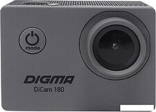 Экшен-камера Digma DiCam 180 (серый)