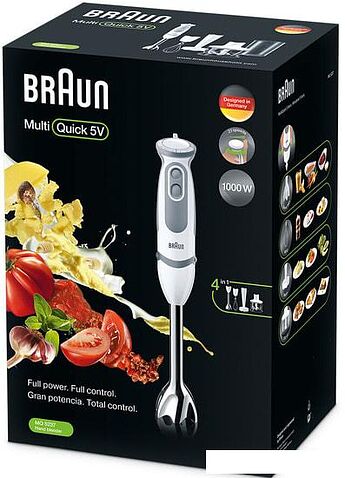 Погружной блендер Braun MultiQuick 5 Vario MQ 5237 WH