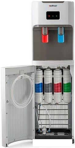 Кулер для воды HotFrost V115PUF с фильтрами (белый/серый)