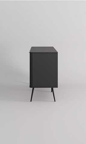Тумба Arvento Rondo 3D (графит/дарк грей)