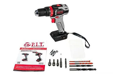 Ударная дрель-шуруповерт P.I.T PSB20H-10B (без АКБ)