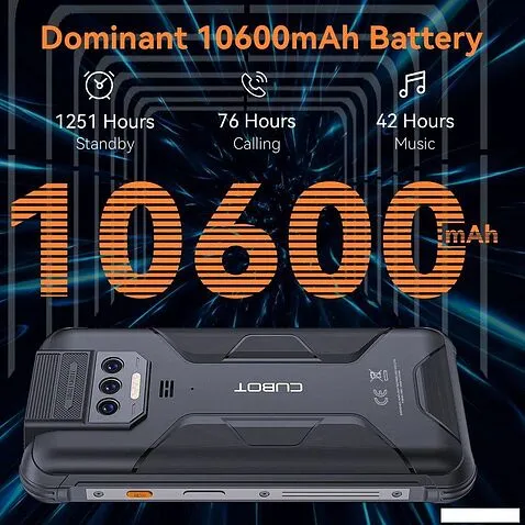 Смартфон Cubot KingKong 8 6GB/256GB (зеленый)