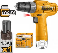 Дрель-шуруповерт Ingco CDLI12428 (с 1-им АКБ) Дрель-шуруповерт Ingco CDLI12428 (с 1-им АКБ)