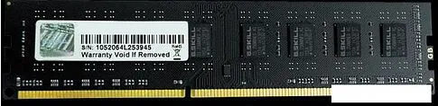 Оперативная память G.Skill Value 4GB DDR4 PC4-19200 F4-2400C17S-4GNT