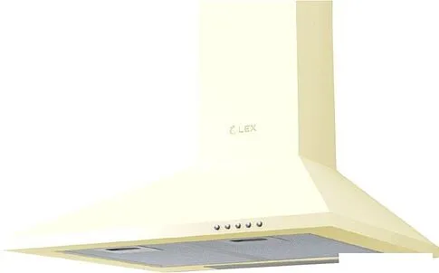 Кухонная вытяжка LEX Basic 600 (слоновая кость)