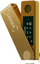 Аппаратный криптокошелек Ledger Nano X (золотистый)