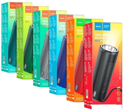 Беспроводная колонка Hoco HC9 Dazzling Pulse (темно-зеленый)