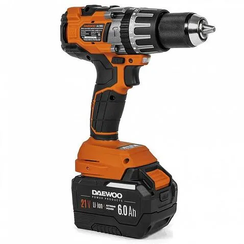 Ударная дрель-шуруповерт Daewoo Power DAA 2161Li (с 2-мя АКБ, кейс)