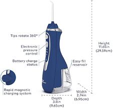 Ирригатор  Waterpik WP-583 (синий)