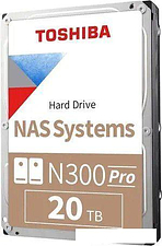 Жесткий диск Toshiba N300 Pro 20TB HDWG62AUZSVB