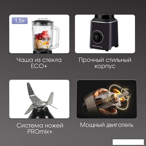 Стационарный блендер Zigmund & Shtain BS-446 D