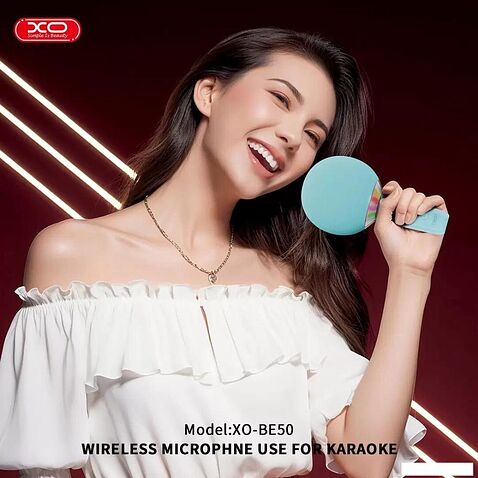 Bluetooth-микрофон XO BE50 (голубой)