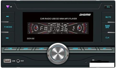 USB-магнитола Digma DCR-550