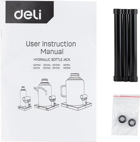 Бутылочный домкрат Deli DQ71032 32т