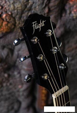 Акустическая гитара Flight D-200 BK