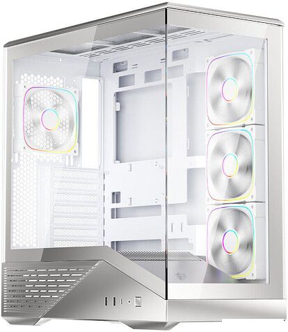 Корпус 1stPlayer GM7 ARGB GM7-SV-3FN7R-W-1FN7-W (серебристый)
