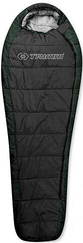 Спальный мешок Trimm Trekking Arktis 185 R (правая молния, темно-серый/зеленый)