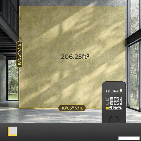 Лазерный дальномер HOTO Smart Laser Measure Pro H-D50