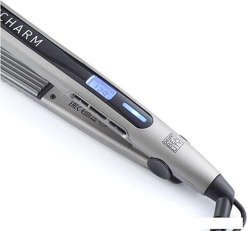 Щипцы-гофре Dewal Beauty Dark Charm HI2070W (серый)