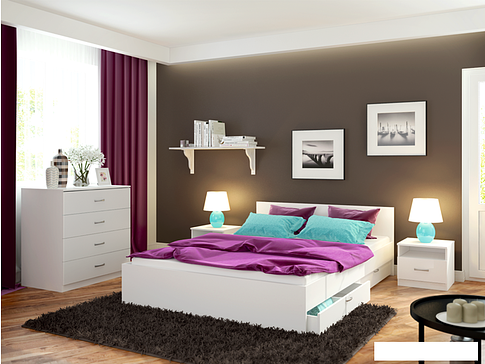 Комод Rinner Осло М02 (белый)